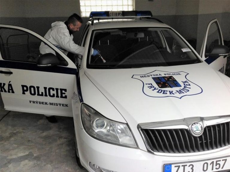 Městskou policii chrání nanotechnologie