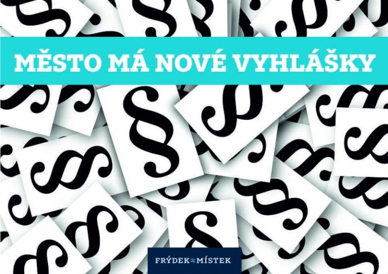 Město vydalo tři nové vyhlášky