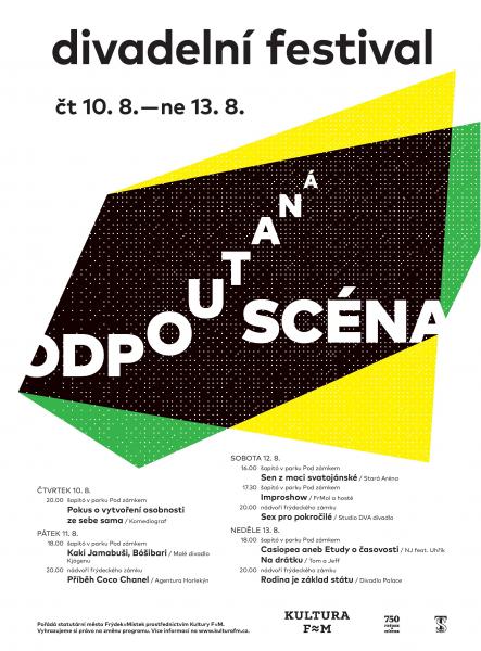 Okolí frýdeckého zámku ožije divadelním festivalem