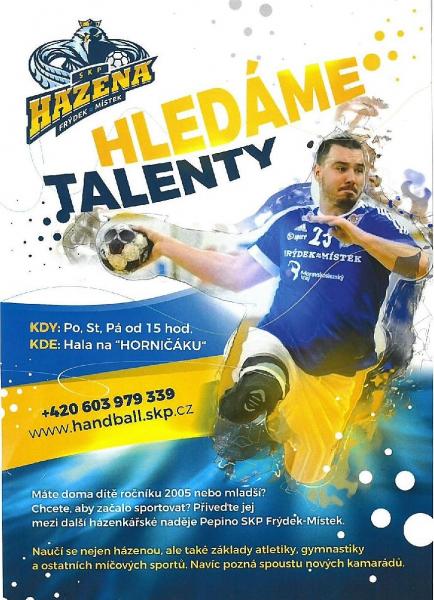 Házenkáři hledají nové talenty