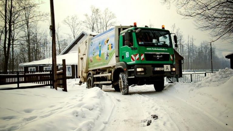 Svoz odpadu a provoz sběrných dvorů, skládky a kompostárny o vánočních svátcích a na Nový rok