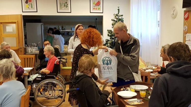 Vánoční čas v Armádě spásy Domov Přístav Frýdek-Místek