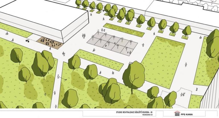 Město prodloužilo termín pro vyjádření se ke studii revitalizace sídliště Riviera