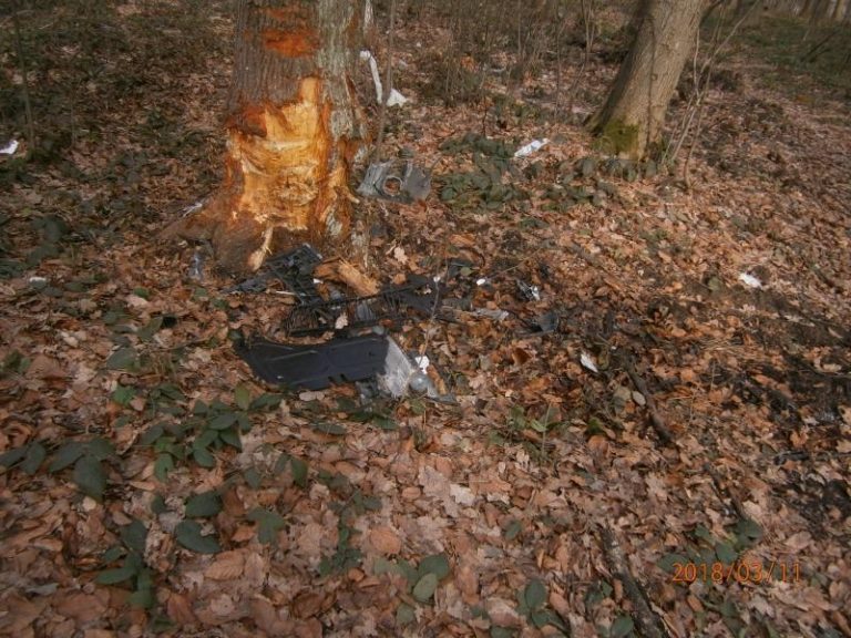 20,05 t odpadu zlikvidováno v měsíci únoru z černých skládek