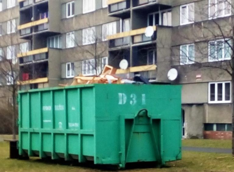 V květnu budou po městě opět přistaveny velkoobjemové kontejnery