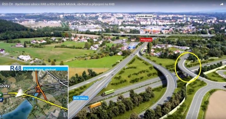 Město postaví dva mosty „očesaného“ obchvatu