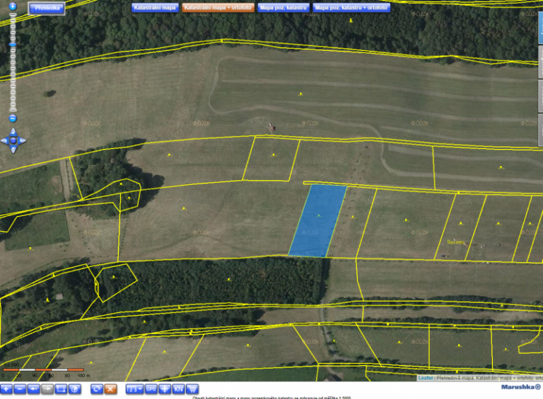 Informace o konání nabídkového licitačního řízení na pozemek p. č. 1547/28, k.ú. Fryčovice (obora Sovinec)