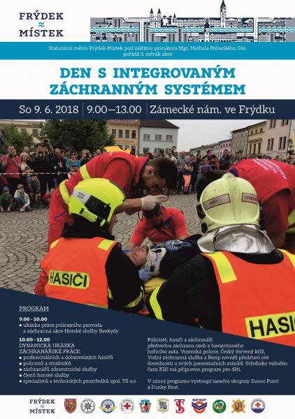 Frýdecké náměstí ovládnou záchranáři, hasiči a policisté