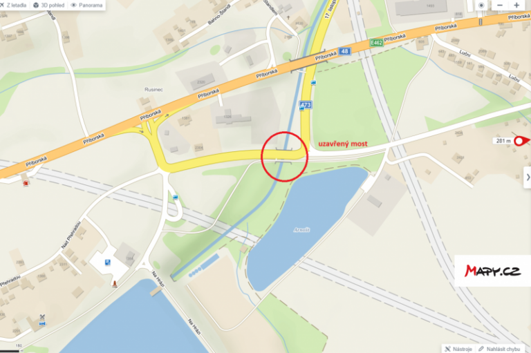 Most k Olešné, který opravuje kraj, zůstane uzavřen déle