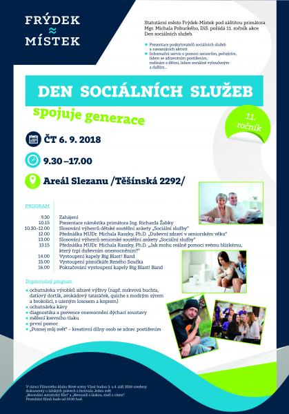 Den sociálních služeb na novém místě s programem i pro mladé