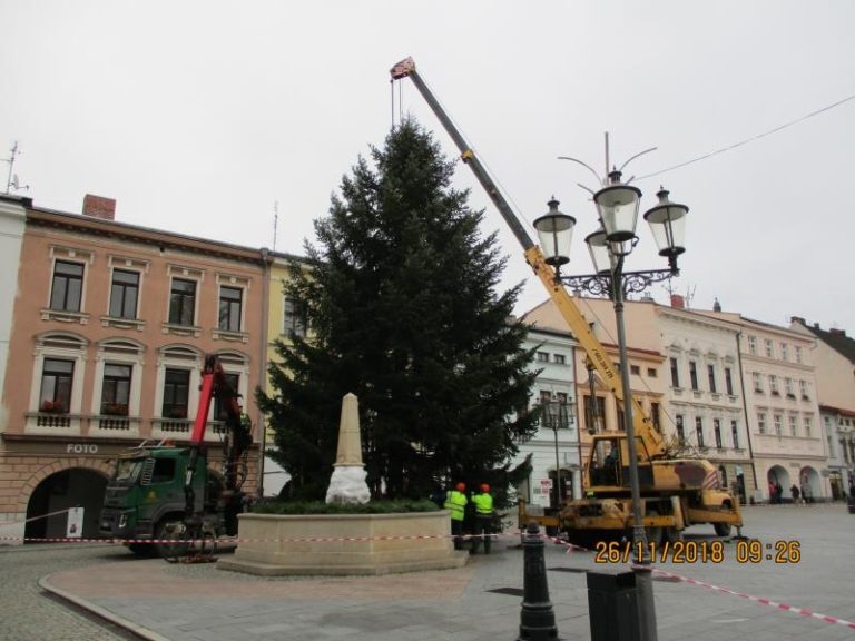 Město má i letos dva Vánoční stromy