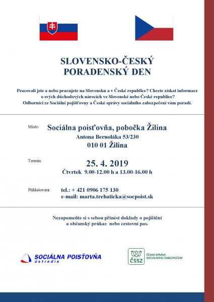 Slovensko-český poradenský den k důchodům