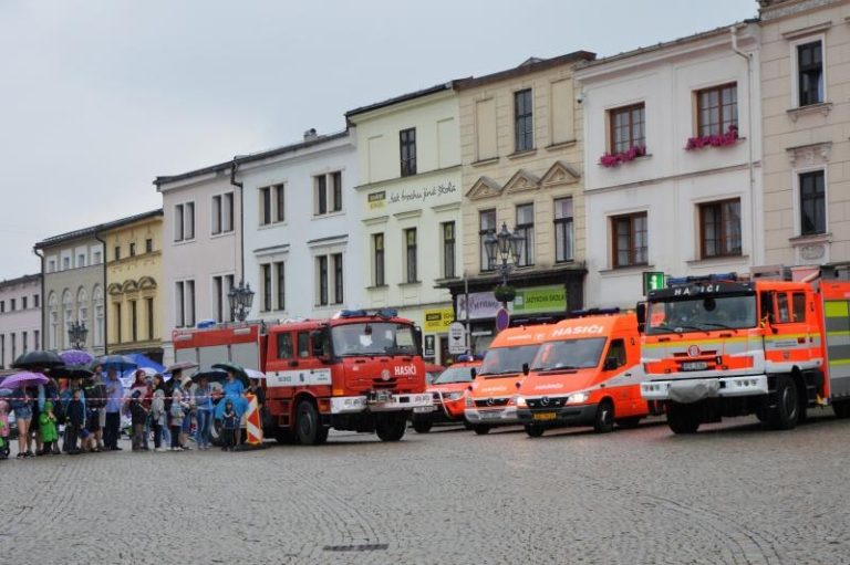 Frýdecké náměstí bude v sobotu patřit hasičům
