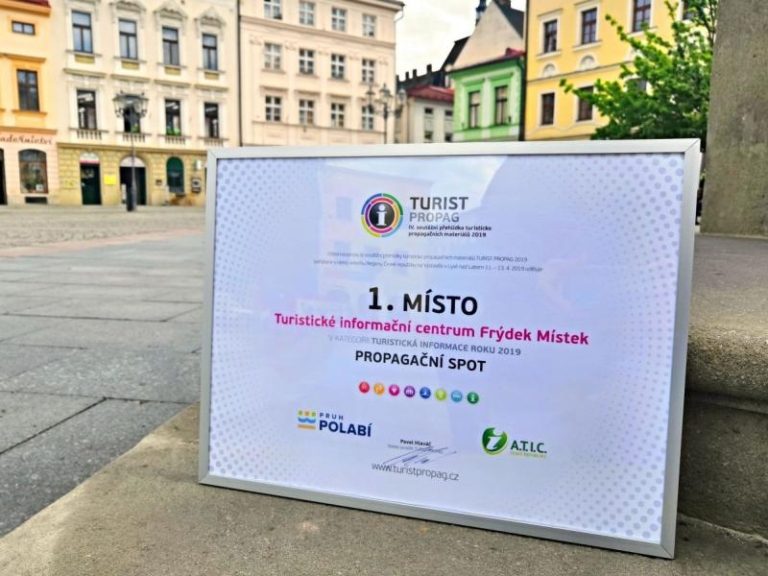 Propagační spot Objev 4 tajemství Frýdku-Místku získal 1. místo v prestižní soutěži Turistpropag
