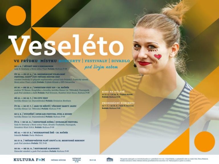 Léto ve městě bude opět veselé