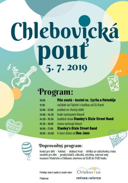 Chlebovická pouť – pátek 5. července