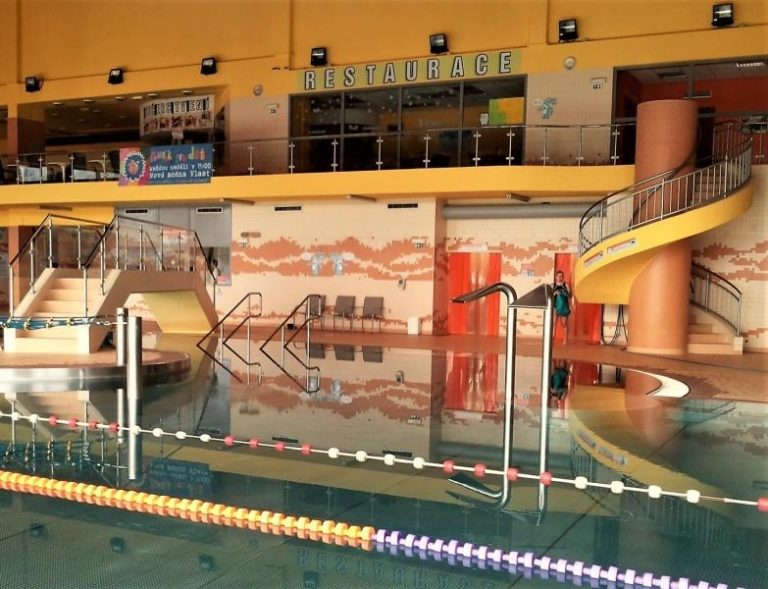 Krytý aquapark Olešná hledá nového nájemce restaurace