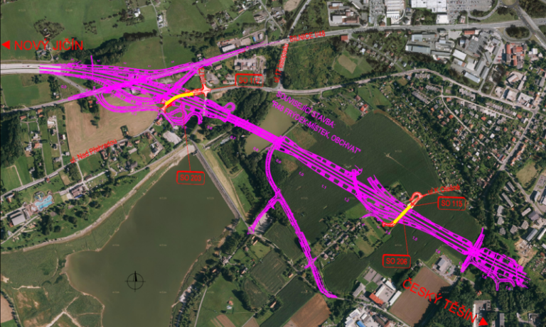 Město staví dva mosty obchvatu, které zajistí spojení s Olešnou