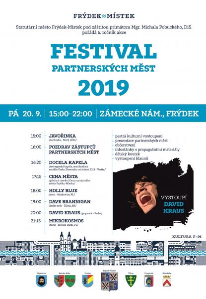 Festival partnerských měst nabídne pestrý program