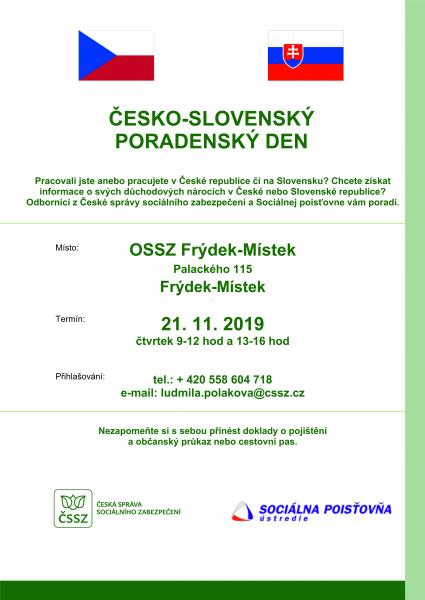 Česko-slovenský poradenský den k důchodům