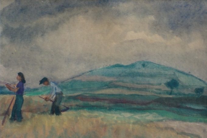 Bývalá Moravia banka ve Frýdku-Místku hostí výstavu Anděly Kocůrkové