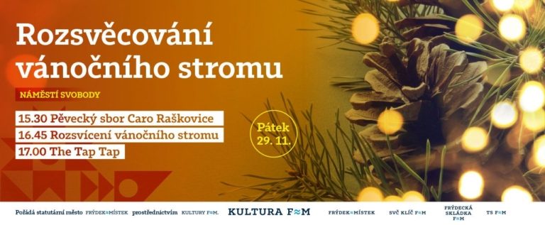 Vánoční strom a výzdoba města se rozsvítí už příští týden