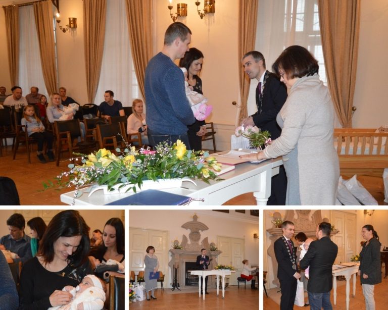 Vítání občánků je stále oblíbené