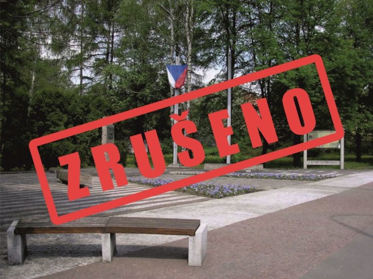 Město ruší páteční pietní akt u památníku na ulici 8. pěšího pluku