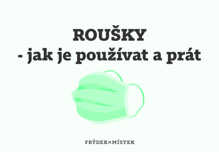 Jak používat roušku a starat se o ni