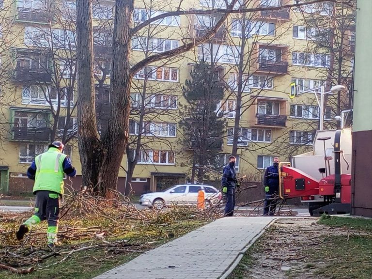 Technické služby musely zvolnit