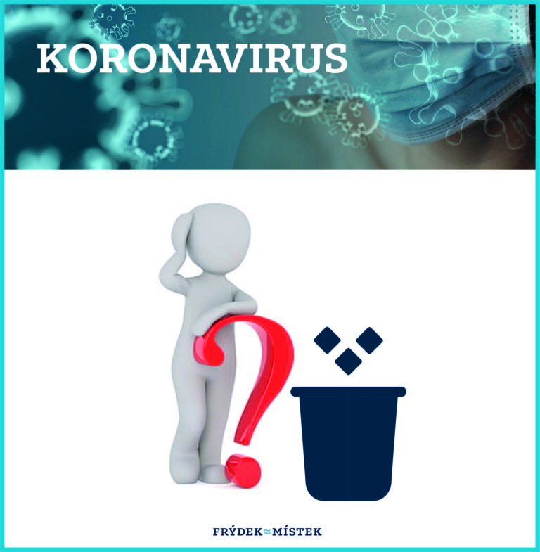Jak správně vyhazovat odpad v době koronaviru?