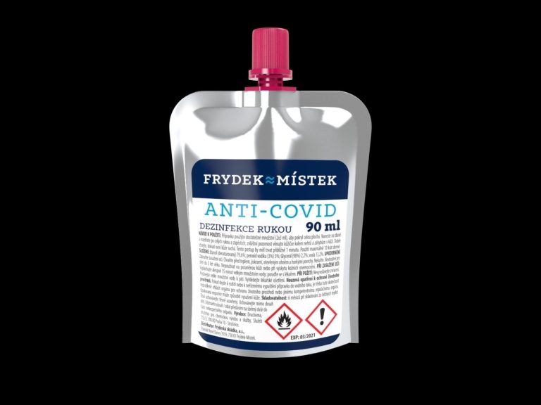 Město zajistilo občanům dezinfekci