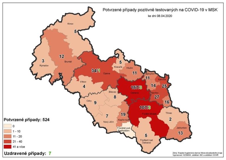 Primátor informoval o počtu nemocných koronavirem