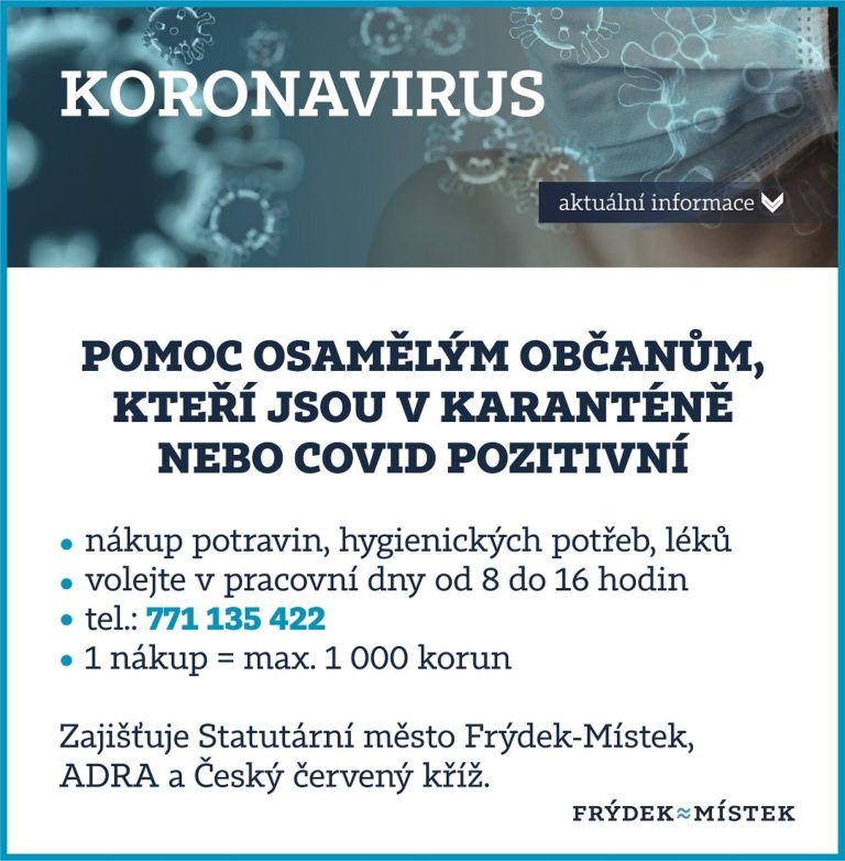 Pomáháme osamělým lidem s covidem