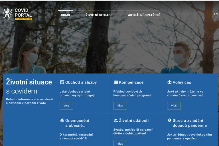 Ministerstvo vnitra: Covid Portál