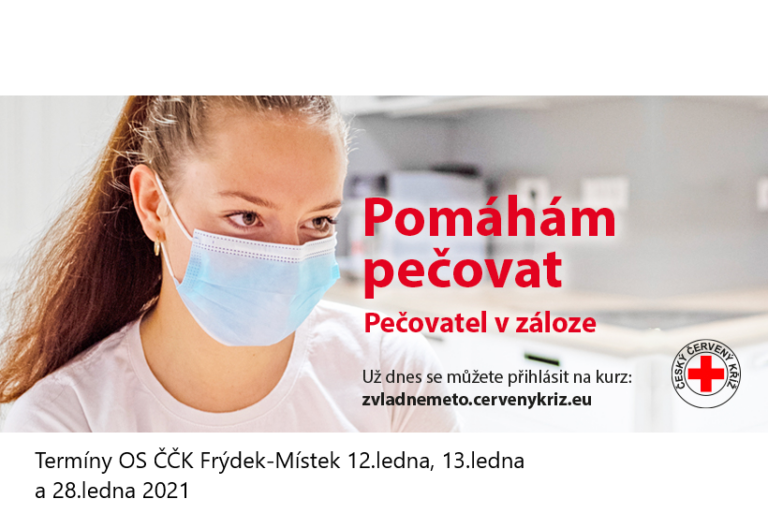 Staňte se pečovatelem v záloze. Termíny kurzu jsou stále volné.