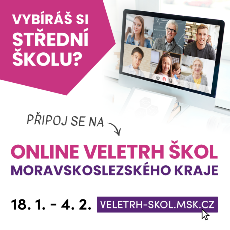 Veletrh středních škol pro deváťáky on-line