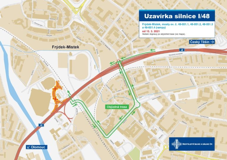 PŘIPOMÍNÁME: Rampa estakády k hale Polárka bude uzavřena
