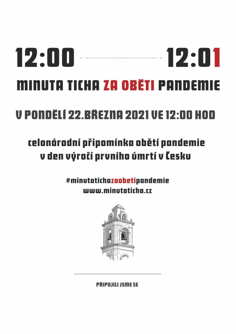 Město uctí oběti nemoci covid-19