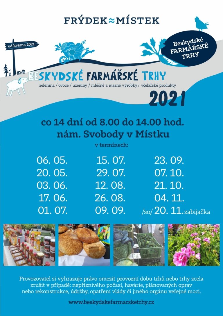 Beskydské farmářské trhy 2021