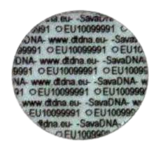 Upozornění k forenznímu značení