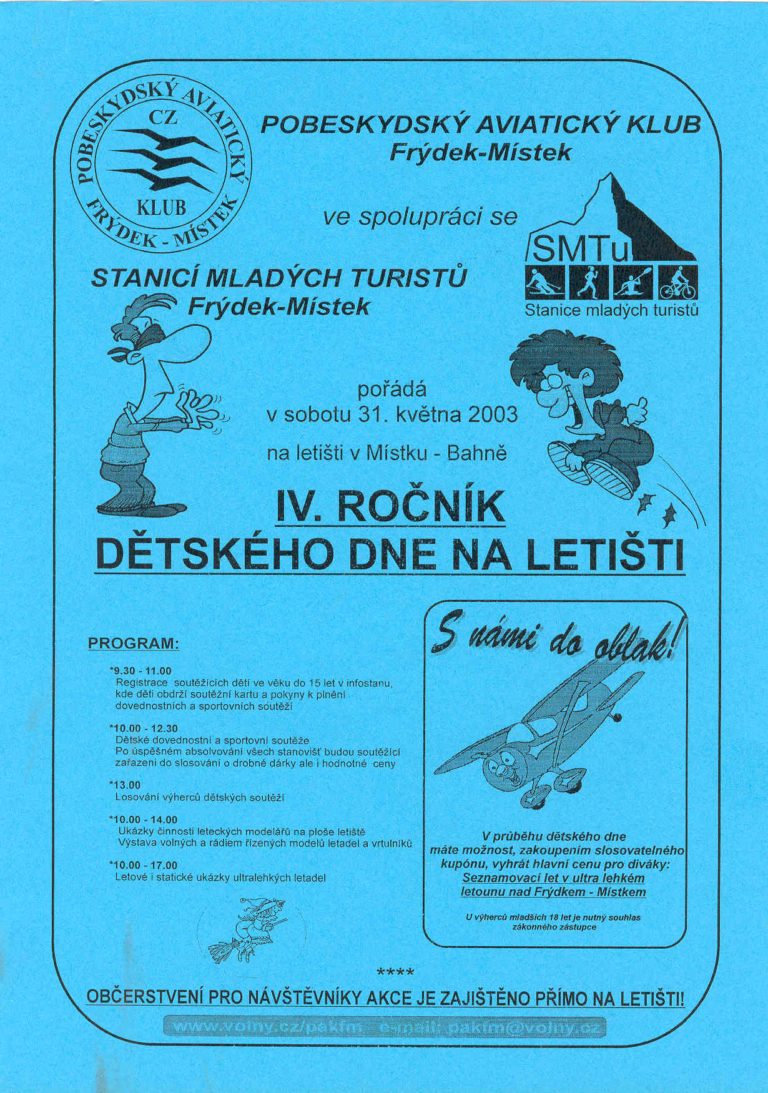 IV. ročník dětského dne na letišti