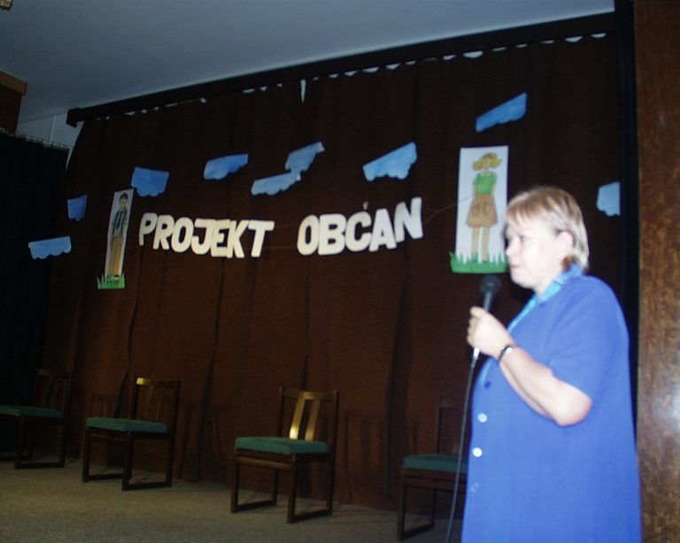 Žáci prezentovali své práce v Projektu Občan