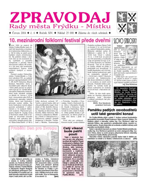 Zpravodaj ČERVEN 2004