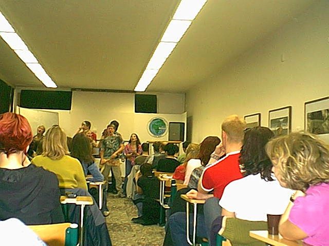 Anglický týden na VOŠ Goodwill v dubnu 2003