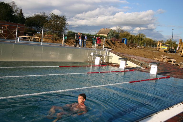 V aquaparku už je voda