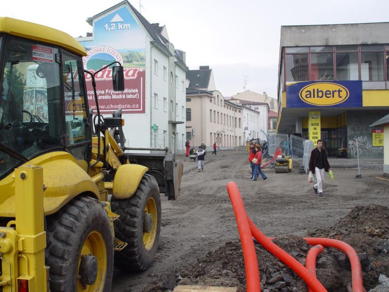 Historické jádro v Místku se zkrášluje