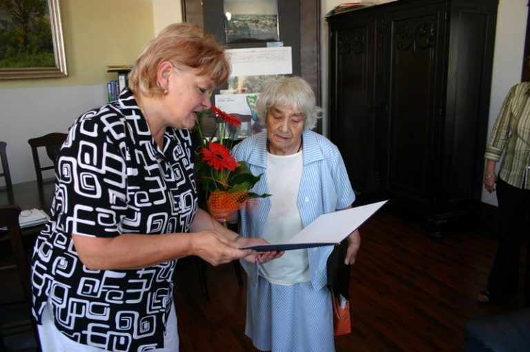 Eliška Servátková oslavila 90. let,