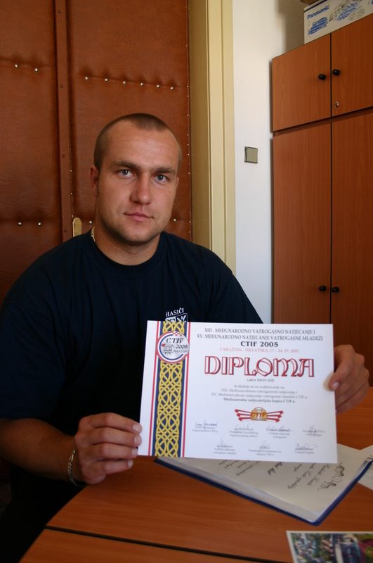 Dobrovolní hasiči přivezli ze soutěže zlato