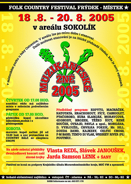 Muzikantské žně se blíží